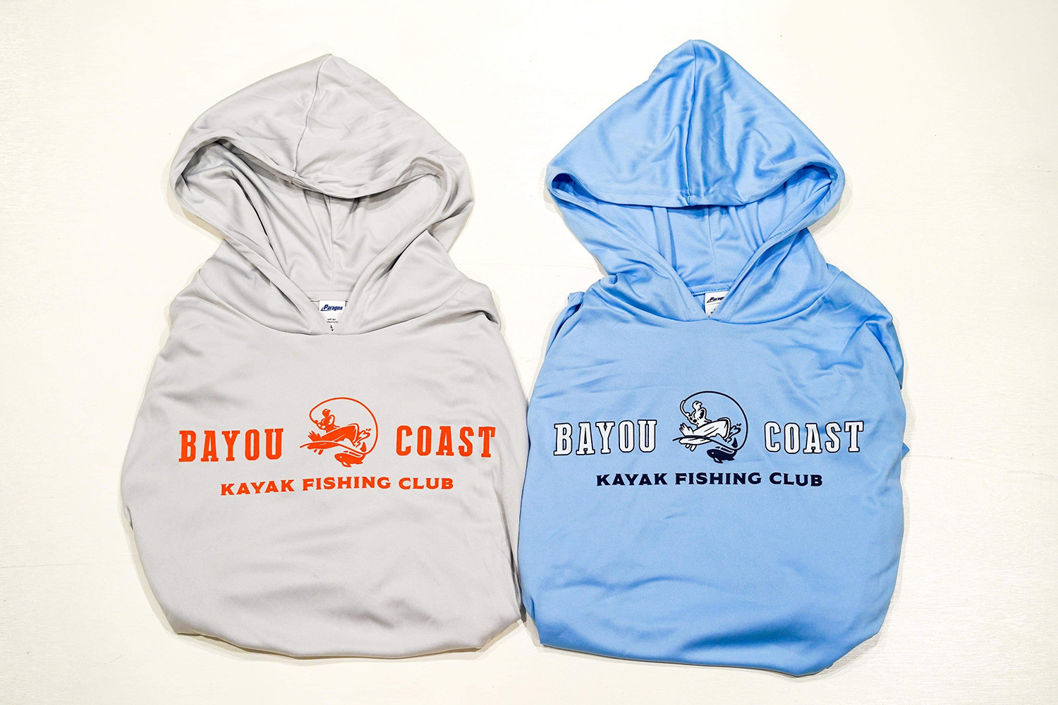 BCKFC Hooded, Performance Fishing Shirt – Bayou Coast Kayak Fishing Club